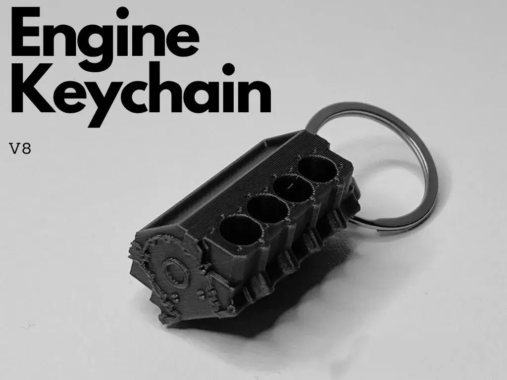 Engine-block-V8-keychain